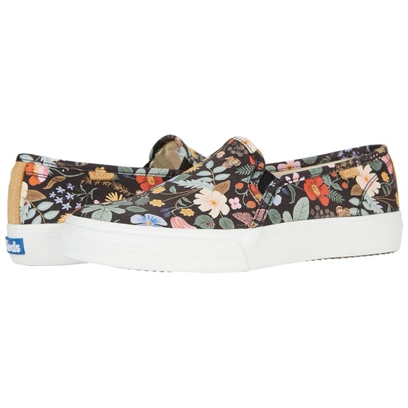 Keds Shoes - Keds x Rifle Paper Co Floral Slip On Sneakers Brown Multicolor Sz 10 Fall Style